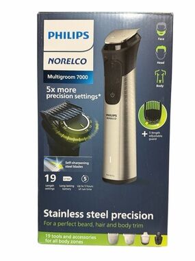 Philips Norelco Multigroom 7000 Precision Trimmer - new / open box